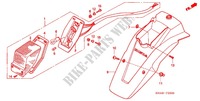 LUCE CODA(2) per Honda CTX 200 BUSHLANDER 2011
