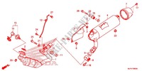 SMORZATORE SCARICO(2) per Honda CTX 700 N ABS 2014