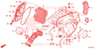 COPERTURA ANTERIORE/FILTRO ARIA per Honda CRF 250 L 2018