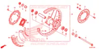 RUOTA POSTERIORE per Honda CRF 250 L 2018
