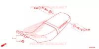 SEDILE SINGOLO(2) per Honda CRF 250 L 2018