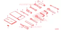 UTENSILI/SCATOLA BATTERIA per Honda CRF 250 L 2018