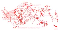 SMORZATORE SCARICO(2) per Honda CRF 250 L 2017