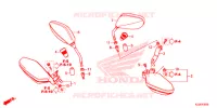 SPECCHIO   PARAMANO per Honda CRF 250 L 2017