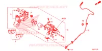 CALIBRO FRENO POSTERIORE per Honda CRF 250 RALLYE ABS 2017