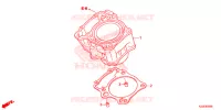 CILINDRO per Honda CRF 250 RALLYE ABS 2017