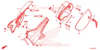 COPERTURA LATO (CRF250RL/RLA) per Honda CRF 250 RALLYE ABS 2017