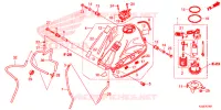 SERBATOIO CARBURANTE  (CRF250RL/RLA) per Honda CRF 250 RALLYE ABS 2017