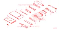 UTENSILI/SCATOLA BATTERIA per Honda CRF 250 RALLYE ABS 2017