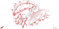 COPERTURA SOPRA/LAMPADA POSIZIONE per Honda CTX 700 T 2014