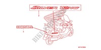 EMBLEMA/MARCHIO (Z50JIIIL/JM/JN FI/JT) per Honda SILVER WING 600 ABS 2009