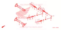 ALBERO A CAMME/VALVOLA per Honda SILVER WING 600 2007