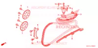 CATENA CAMMA/TENSIONE per Honda SILVER WING 600 2007