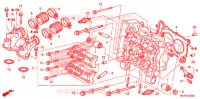 CILINDRO/TESTATA per Honda SILVER WING 600 2007