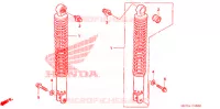 CUSCINO POSTERIORE(2) per Honda SILVER WING 600 2007
