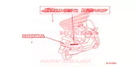 EMBLEMA/MARCHIO  per Honda SILVER WING 600 2007