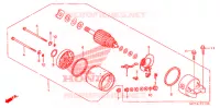 MOTORE AVVIAMENTO per Honda SILVER WING 600 2007