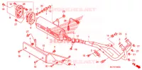 SMORZATORE SCARICO(2) per Honda SILVER WING 600 2007