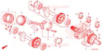 ALBERO A GOMITI/PISTONE per Honda NC 750 X ABS DCT 2015