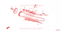CATENA CAMMA/TENSIONE per Honda NC 750 X ABS DCT 2015