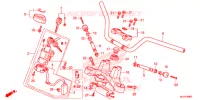 CONDOTTO MANIGLIA/PONTE SOPRA (2) per Honda NC 750 X ABS DCT 2015