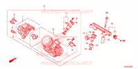 CORPO VALVOLA IMMISSIONE per Honda NC 750 X ABS DCT 2015