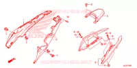 SEDILE/RIPARO SEDILE per Honda NC 750 X ABS DCT 2015