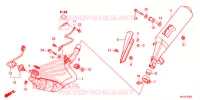 SMORZATORE SCARICO(2) per Honda NC 750 X ABS DCT 2015