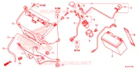 UTENSILI/SCATOLA BATTERIA per Honda NC 750 X ABS DCT 2015
