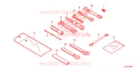 UTENSILI/SCATOLA BATTERIA per Honda NC 750 X ABS DCT 2015