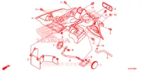 PARAFANGO POSTERIORE per Honda 50 METROPOLITAN 2016