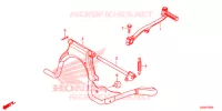 PIEDE D'APPOGGIO/PEDALE A TIRO per Honda 50 METROPOLITAN 2016