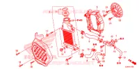 RADIATORE per Honda 50 METROPOLITAN 2016