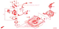 SERBATOIO COMBUSTIBILE per Honda 50 METROPOLITAN 2016