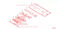 UTENSILI/SCATOLA BATTERIA per Honda 50 METROPOLITAN 2016