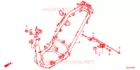 CORPO TELAIO per Honda DUNK 50 2014