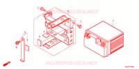UTENSILI/SCATOLA BATTERIA per Honda DUNK 50 2014