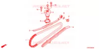 CATENA CAMMA/TENSIONE per Honda LEAD 110 EX SPECIAL COLOR 2010