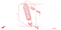 CUSCINO POSTERIORE(2) per Honda LEAD 110 EX SPECIAL COLOR 2010