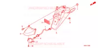 PARAFANGO POSTERIORE per Honda LEAD 110 EX SPECIAL COLOR 2010
