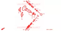 ALBERO A CAMME/VALVOLA per Honda REFLEX 250 SPORT 2005
