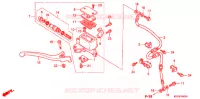 CILINDRO MAESTRO FRENO per Honda REFLEX 250 SPORT 2005