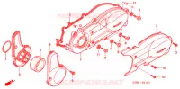 COPERTURA CASSA MANOVELLA/ GENERATORE(2) per Honda REFLEX 250 SPORT 2005