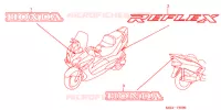 MARCHIO per Honda REFLEX 250 SPORT 2005