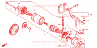 MOTORE AVVIAMENTO per Honda REFLEX 250 SPORT 2005