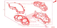 INDICATORE COMBINAZIONE per Honda FORZA 300 2015