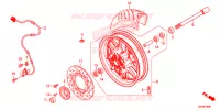 RUOTA ANTERIORE per Honda FORZA 300 2015