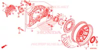 RUOTA POSTERIORE/BRACCIO OSCILLANTE (AC) per Honda FORZA 300 2015