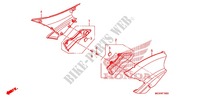 FILTRO ARIA/COPERTURA LATO per Honda DEAUVILLE 700 ABS BLACK 2011