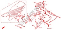 SEDILE SINGOLO(2) per Honda DEAUVILLE 700 ABS 2011